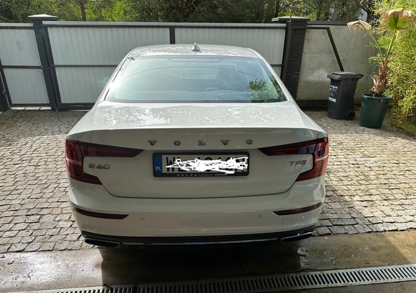 Volvo S60 cena 124000 przebieg: 103000, rok produkcji 2019 z Warszawa małe 92